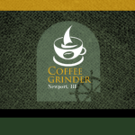 <strong>Coffee Grinder Rebrand Cup